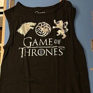 Game of Thrones Black Tank Top